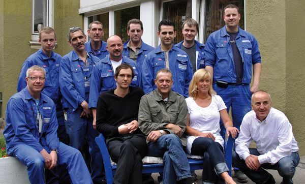 Das Team von Winfried Neumann